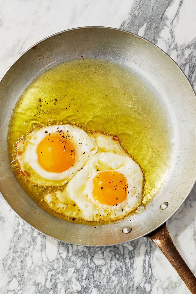 Olive Oil-Fried Eggs